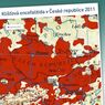 Mapa výskytu KE v ČR v roce 2011