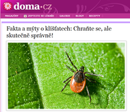 Fakta a mýty o klíšťatech: Chraňte se, ale skutečně správně!